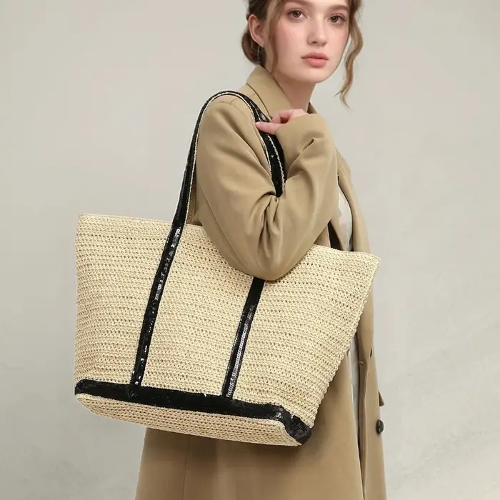 Sac fourre-tout Vintage en toile pour femmes
