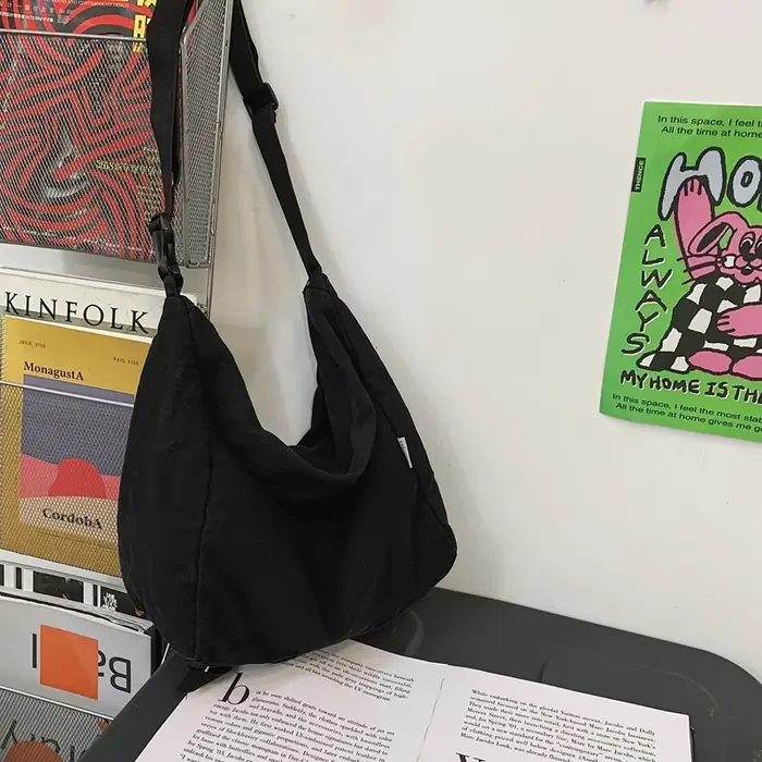 Sac à Bandoulière en Toile de Loisirs pour Femme
