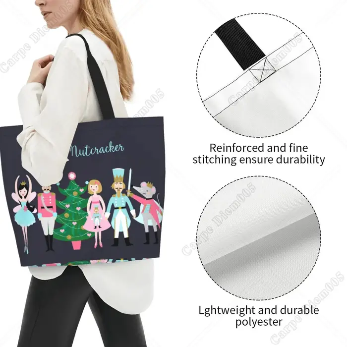 Sac fourre-tout réutilisable pour femme