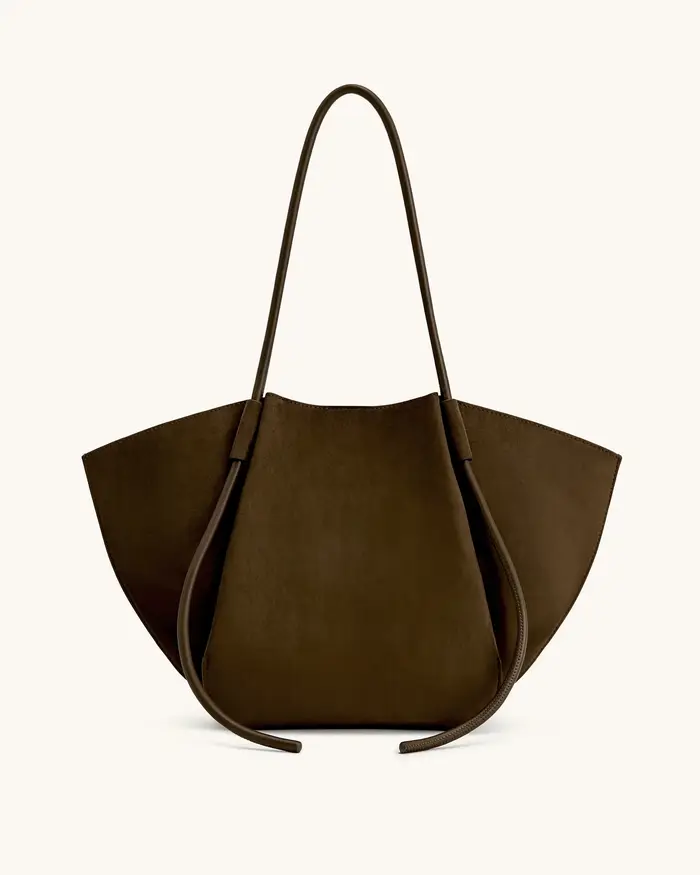 Sac fourre-tout JW PEI Wing Design en faux daim, grand sac pour une élégance au quotidien, nouveau m
