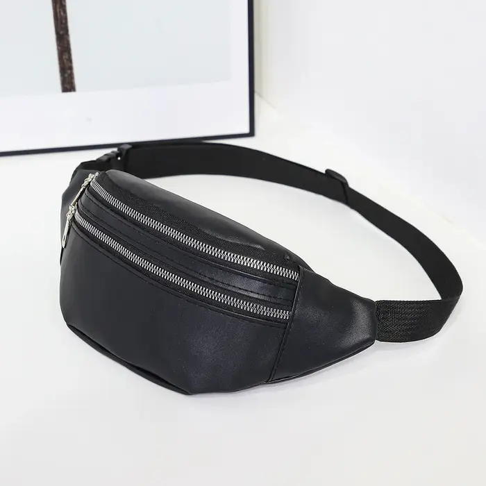 Sac banane décontracté pour femme, sac banane, sacs de poitrine à bandoulière, sac banane unisexe, sac de ceinture de voyage étanche, sac à main de sport, poche, mode