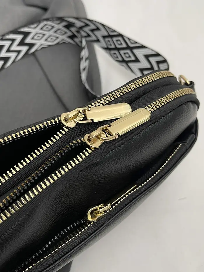 Sac à bandoulière chic végétalien pour femme