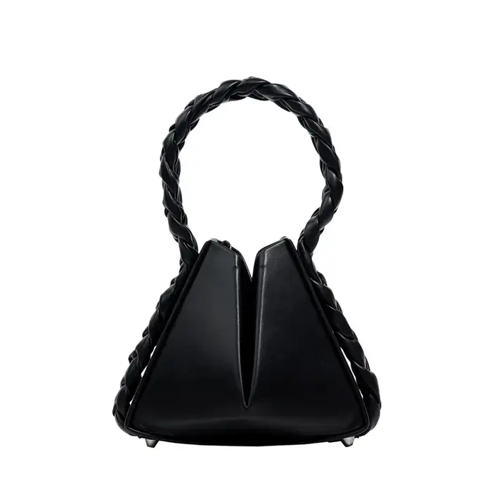 Sac fourre-tout en cuir Twist pour femme, haute qualité, initié à la mode, sacs à main, sac à bandou