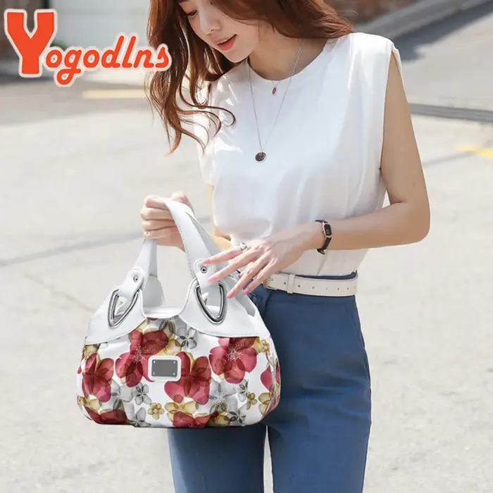 Yogodlns-Sac à Main de Luxe en Cuir PU pour Femme