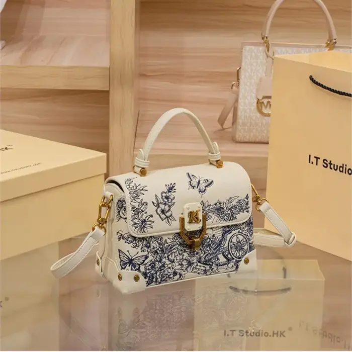Sac à main élégant en cuir pour femmes - Sacs fourre-tout avec bandoulière