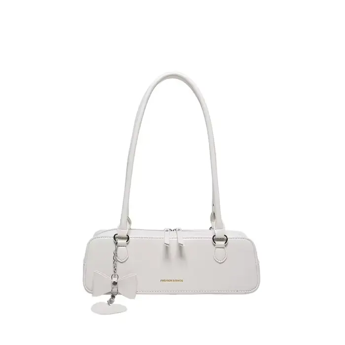 Sacs à bandoulière rectangulaires en PU brillant pour femmes, rétro, tendance, Style classique, haut