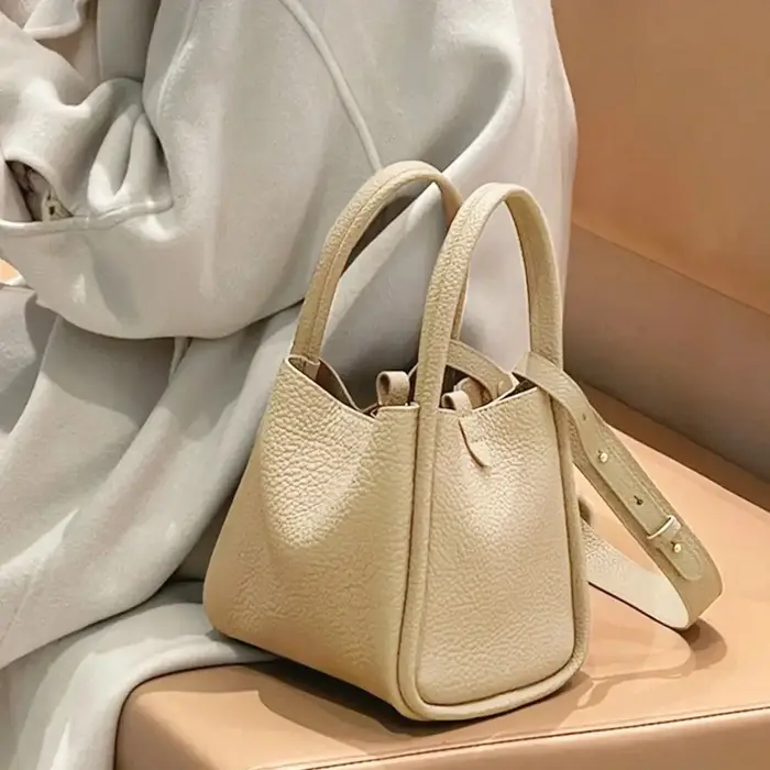 Sac à main en cuir végétalien pour femme