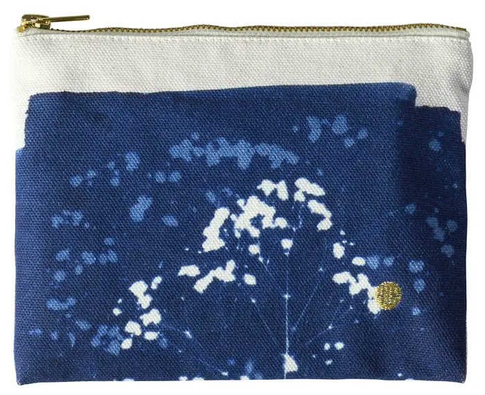 Pochette Gypso Bleu M 14 x 19 x 1