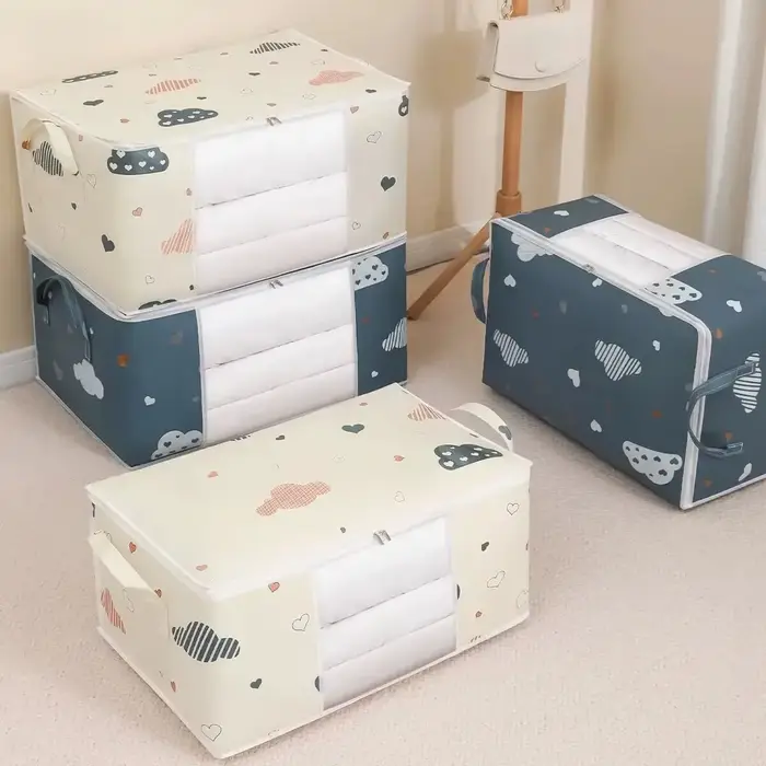 Sac de rangement pour couettes et vêtements