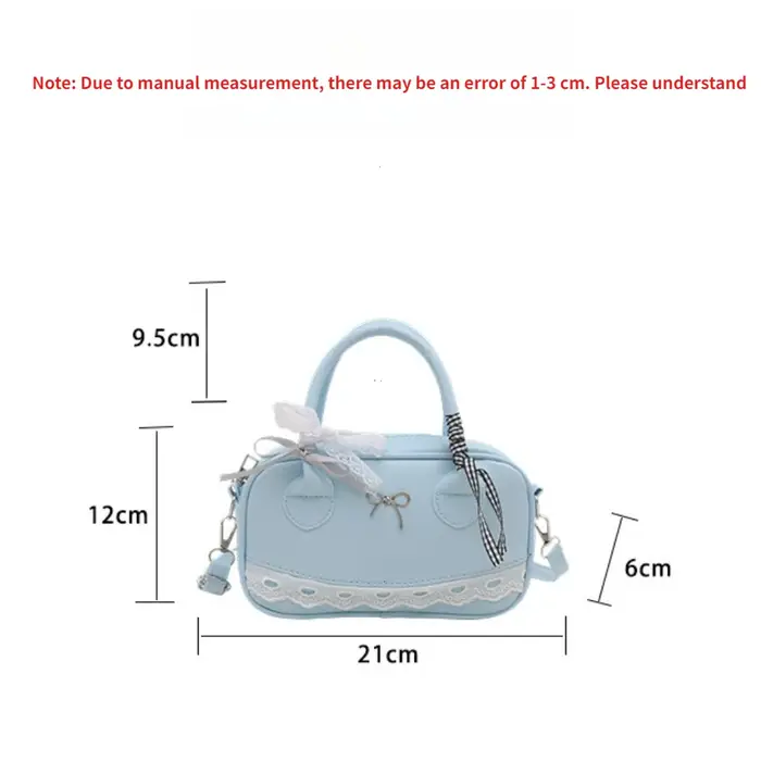Sac à main élégant et simple, sac à bandoulière Boston, sac à bandoulière avec nœud en dentelle, petit sac carré, sac décontracté 2026