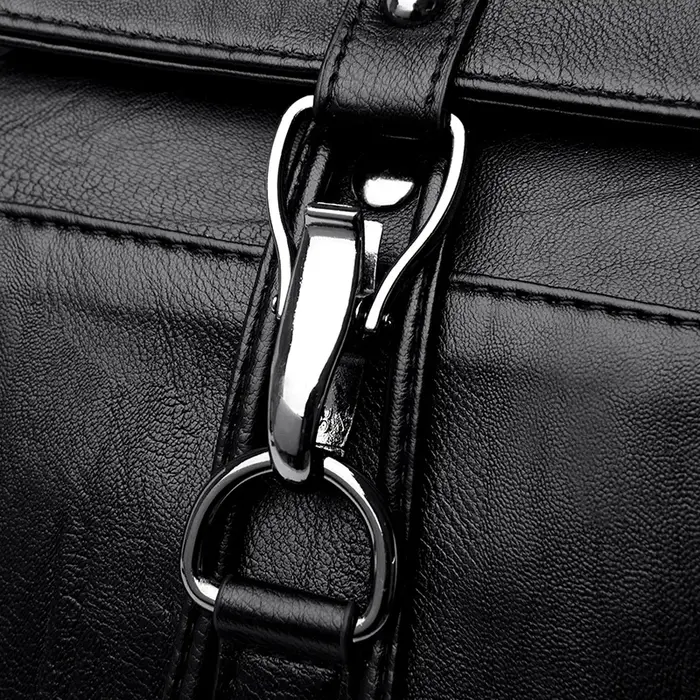 Sac à dos antivol en cuir de grande capacité pour femme