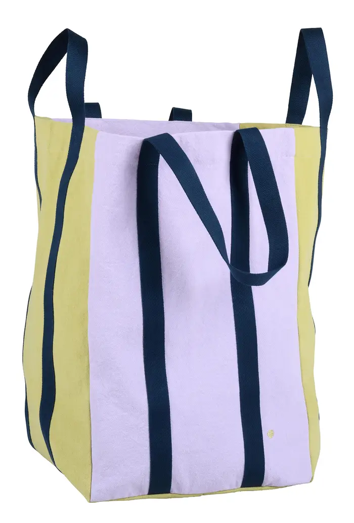 Sac maxi Poppins Tricolo Lilas ananas 48 x 33 x 33