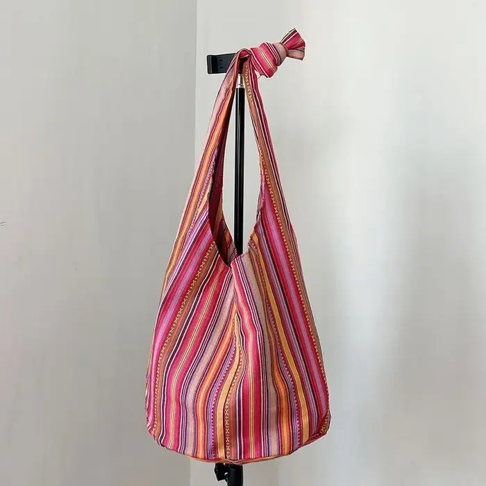 Sac à bandoulière Vintage bohème Chic en toile