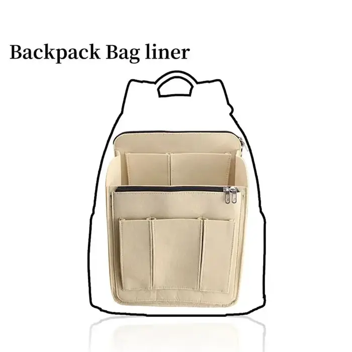 Nouveau sac intérieur multi-poches pour sac à dos