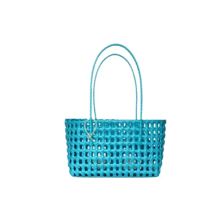 Sac à main en paille tressée fait main