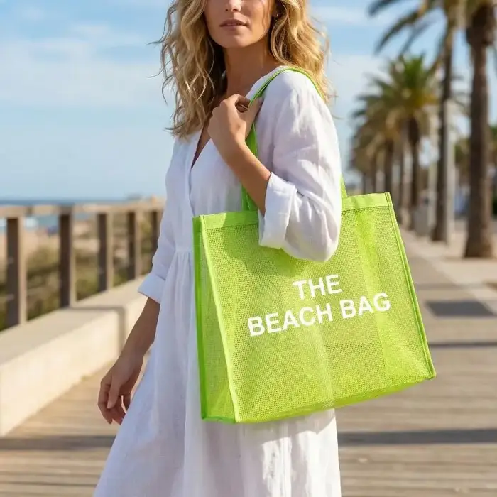 Sac fourre-tout en maille pour femmes