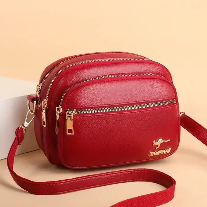 Sac à main en cuir souple pour femme