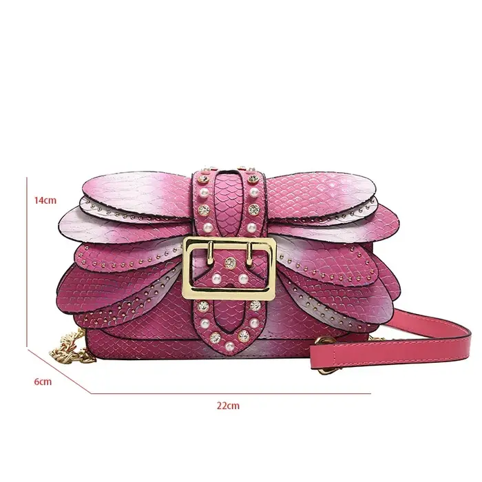 Sac à bandoulière en cuir Pu pour femmes
