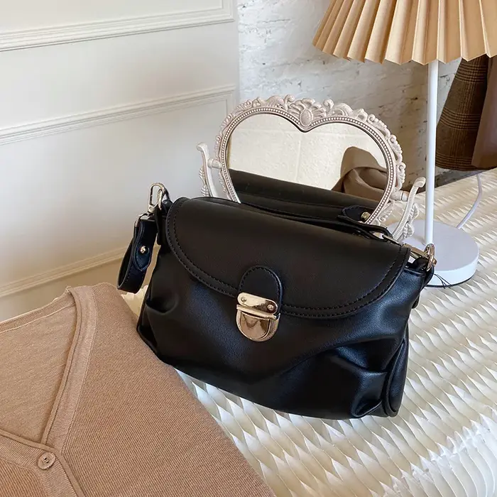 Sac à Main en Cuir PU Souple pour Femme