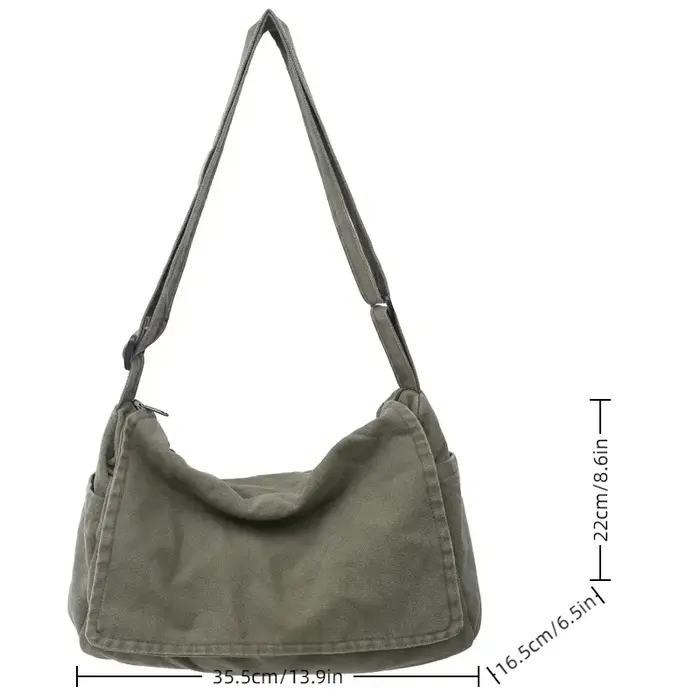 Sac messager tendance à rabat