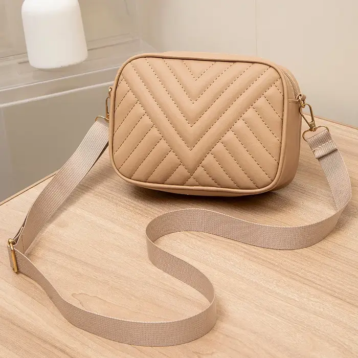 Sac de luxe léger pour femmes, tendance, motif diamant, rayures brodées, décontracté, polyvalent, ép