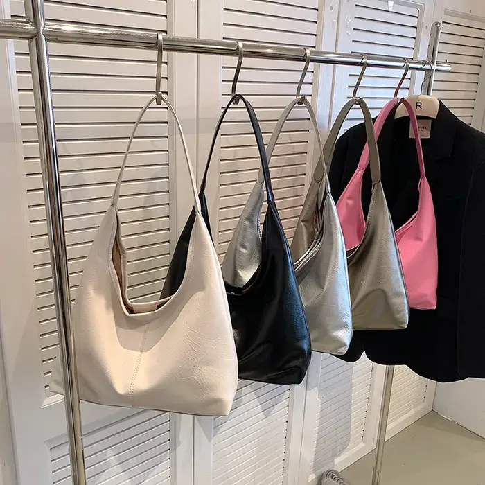 Leftside-Sac à main en cuir haute capacité pour femme