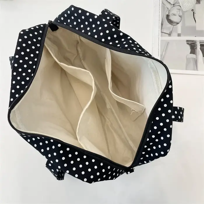 Épaule sous les bras Y2K Ulzzang Ita Sac Femme à pois Sac fourre-tout à la mode Bolso Transparent Sac