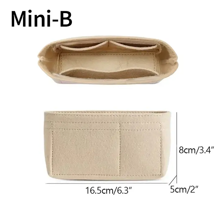 Organisateur de sac pour Longchamp, petit fourre-tout, sac de rangement et finition, doublure de sac