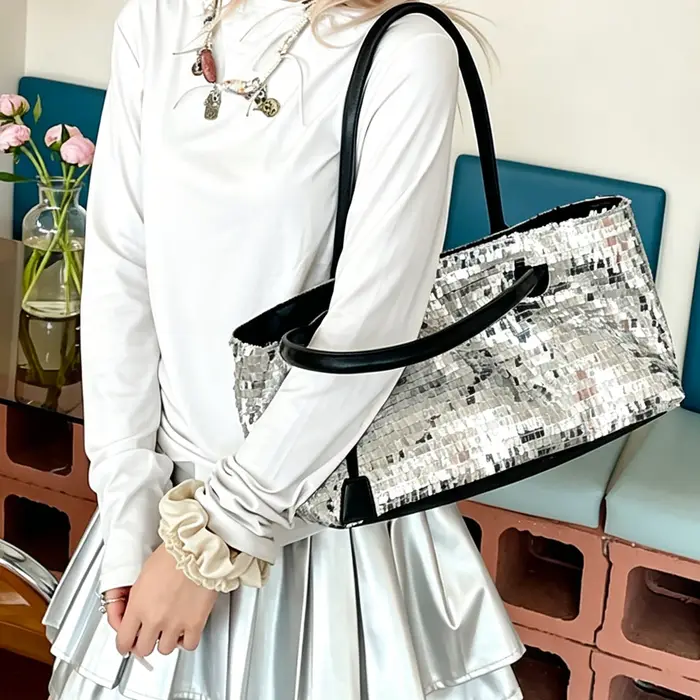 Sacs à bandoulière à sequins tendance