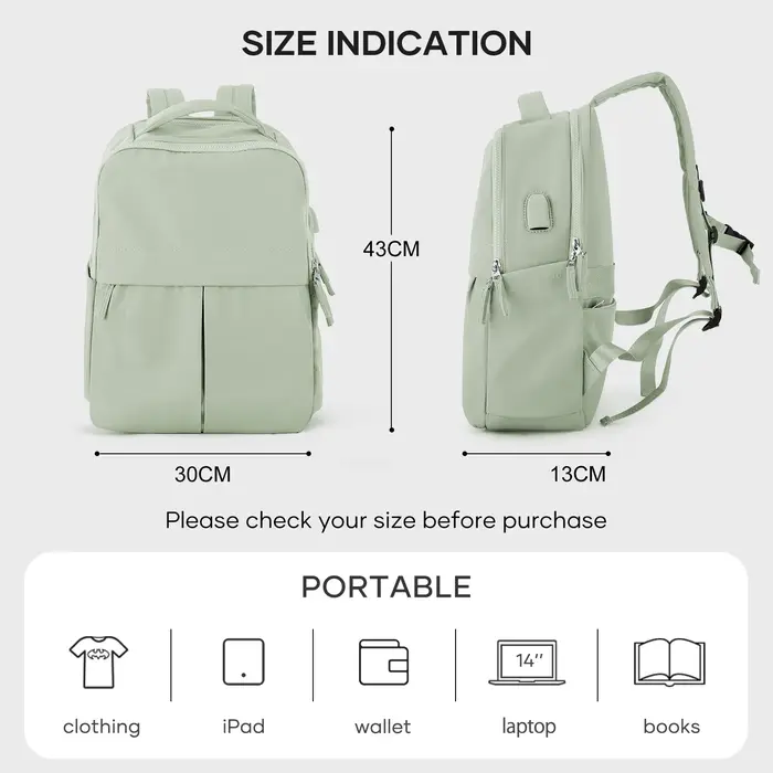 Sac à dos étanche pour ordinateur portable pour hommes et femmes