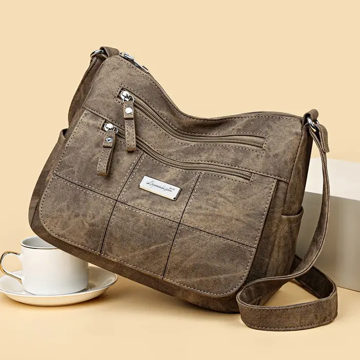 Sac à bandoulière en toile pour femmes