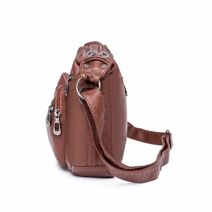 Sac à main multi-poches pour femmes d'âge moyen