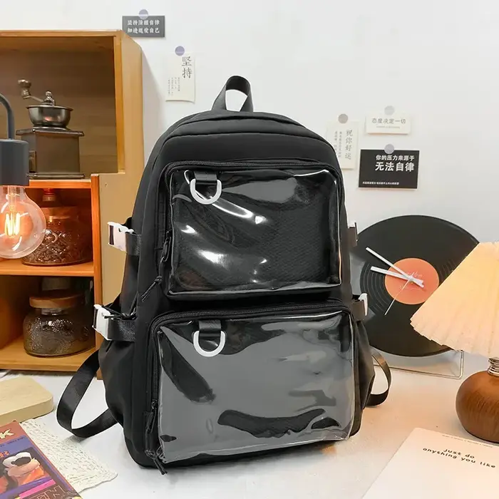 Japonais Kawaii Itabag femmes nouveau 2026 sac à dos Transparent femmes grande capacité Ita sac à do