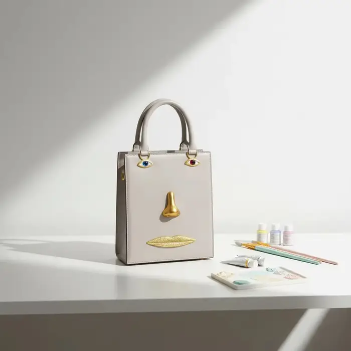 Sac à main tendance pour femmes, portrait personnalisé, sac bandoulière rétro