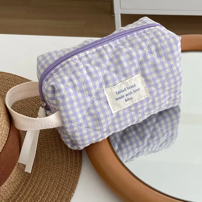 Sac à cosmétiques Vintage à fleurs pour femmes