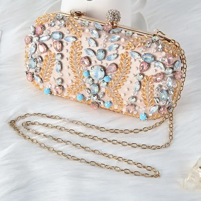 Sac à main de luxe en perles pour femmes