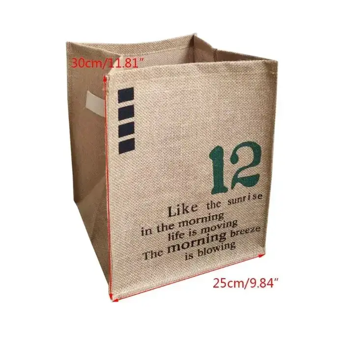 E8BD – en toile jute réutilisable
