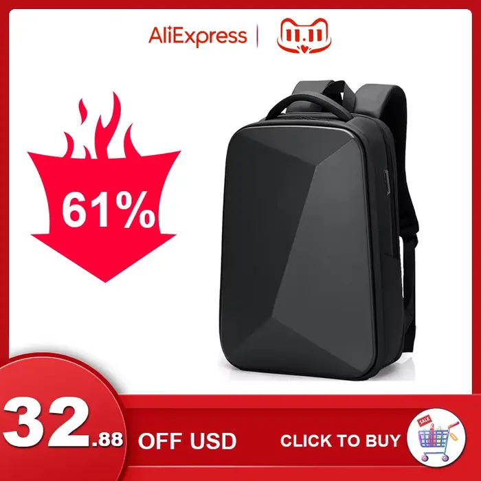 Fenruien marque sac à dos pour ordinateur portable Anti-vol étanche sacs à dos d'école USB charge hommes sac de voyage d'affaires sac à dos nouveau Design