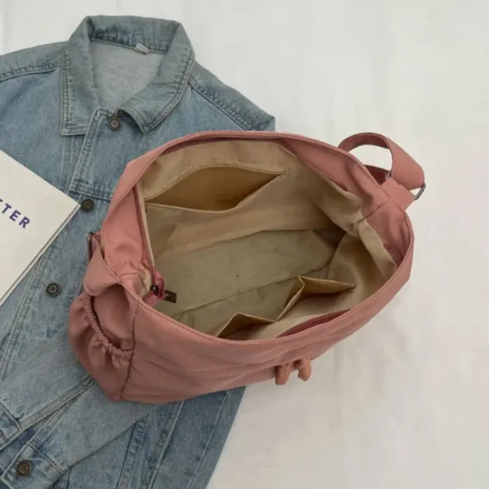 Sac à Bandoulière Hobos en Nylon pour Femme