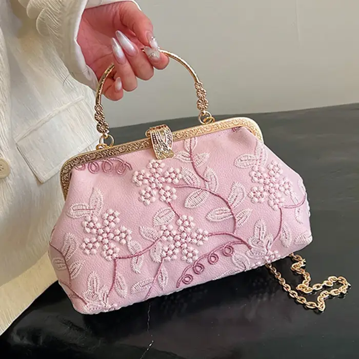 Sacs à main de soirée de style chinois vintage pour femmes