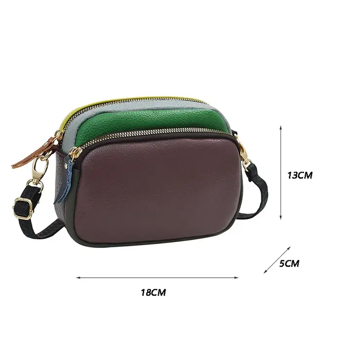 Sac en cuir véritable de vache pour femmes