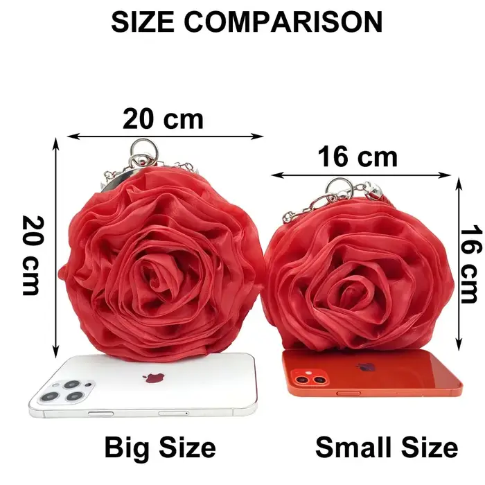Sac à main en satin pour femme