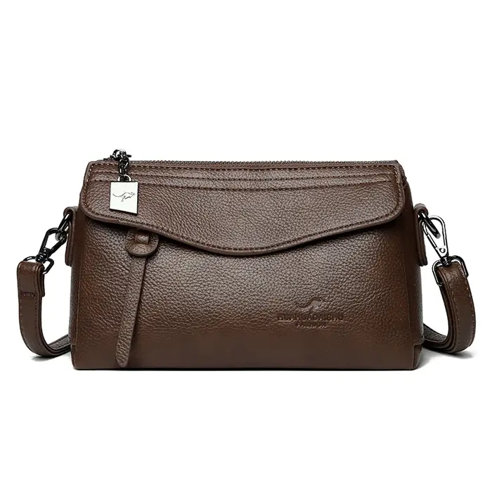 Sac de luxe pour femme en cuir souple, sac à main de créateur à 3 compartiments, sac fourre-tout déc