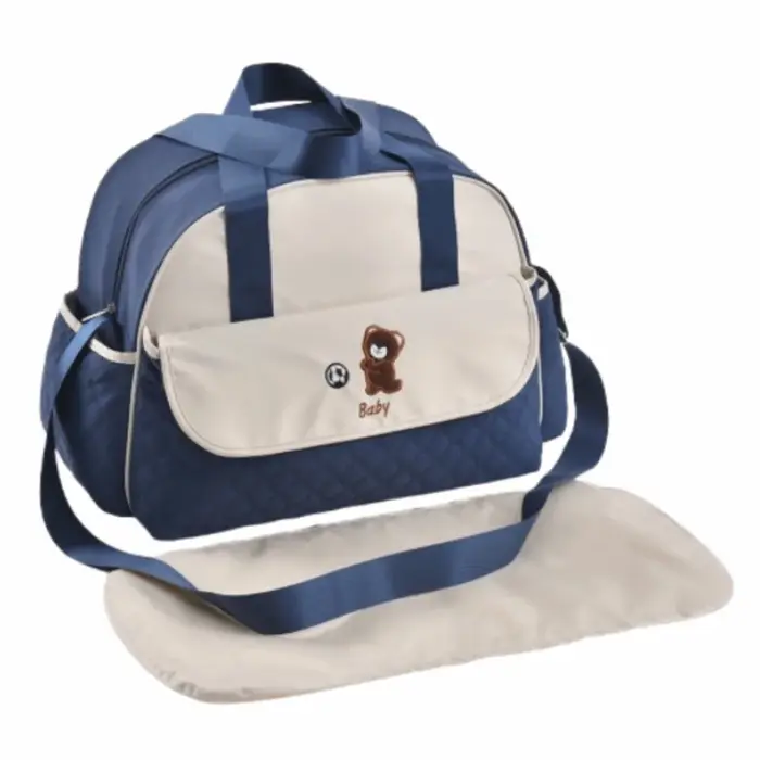 Sac à bandoulière créatif pour maman, motif ours, grande capacité, résistant à l'usure, sac à couche