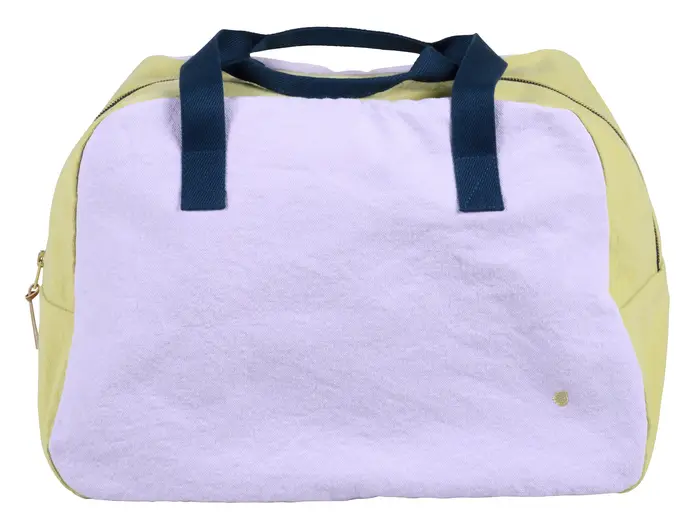 Sac week-end Tricolo Lilas ananas 28 x 42 x 20