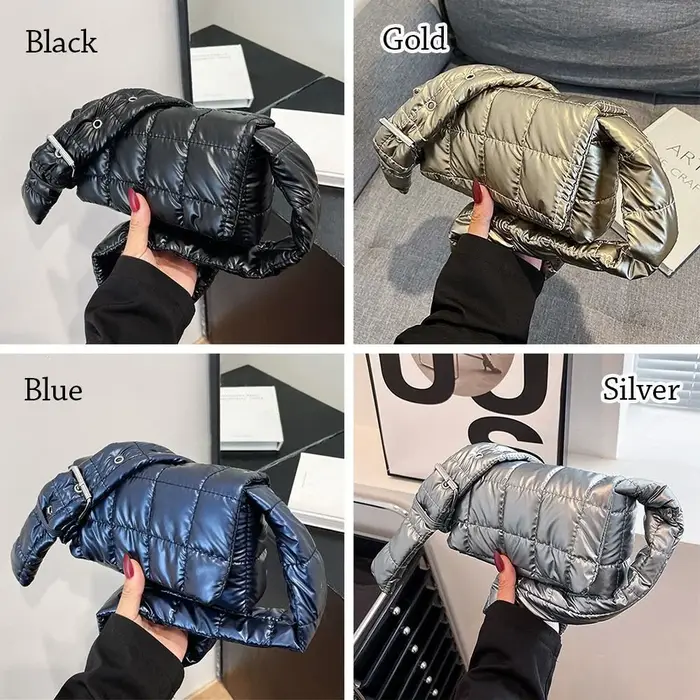 Sac fourre-tout matelassé pour femmes