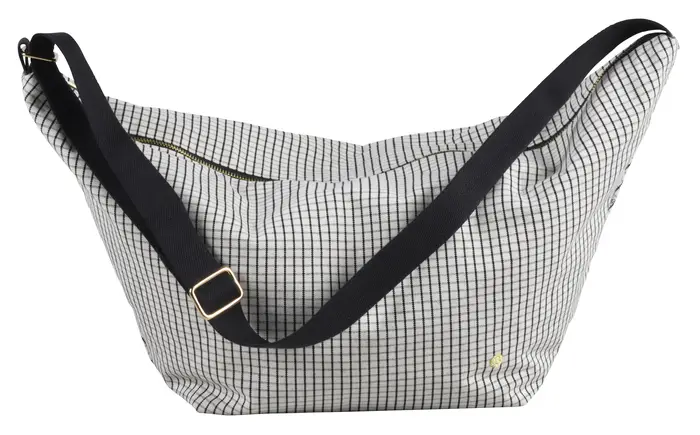 Sac demi-lune Gustave Caviar 53 x 28 x 12