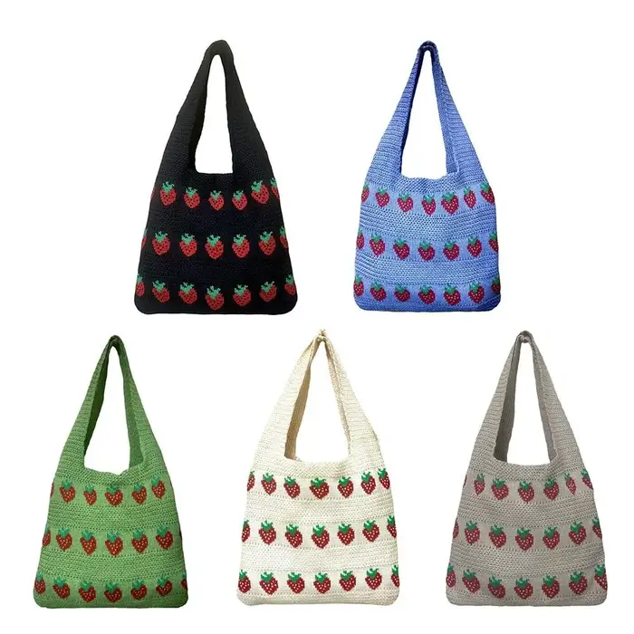 Sac à main tricoté pour femme