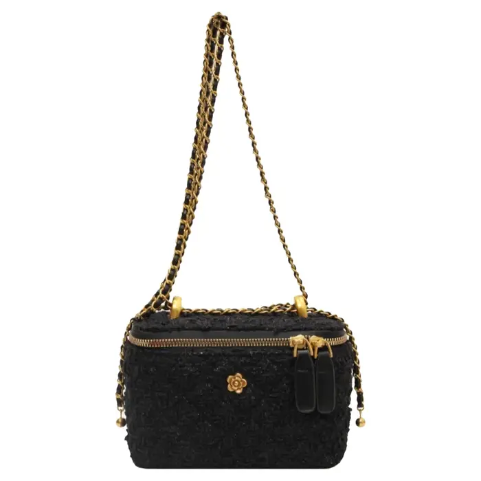 Mini sac seau à chaîne pour femme