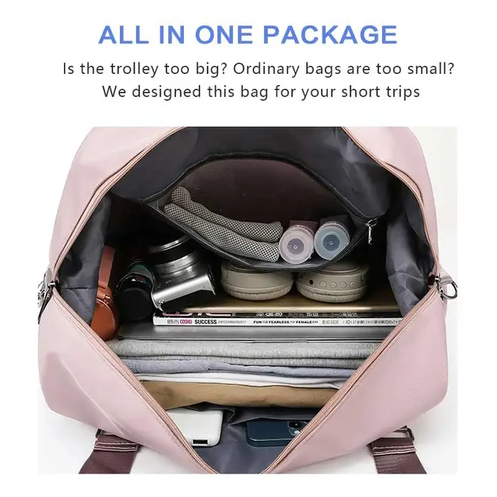 Grand sac de voyage étanche pour femme